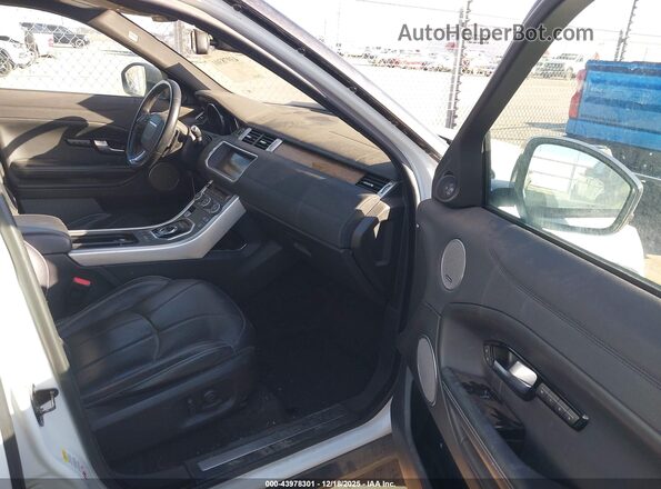 SALVR2BG7HH214281 2017 LAND ROVER RANGE ROVER EVOQUE White Vista interior delantera