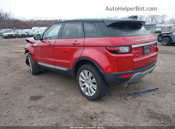 SALVR2RX3JH297963 2018 LAND ROVER RANGE ROVER EVOQUE Красный Задняя левая четверть