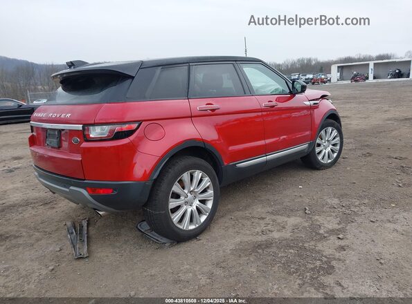 SALVR2RX3JH297963 2018 LAND ROVER RANGE ROVER EVOQUE Красный Задняя правая четверть