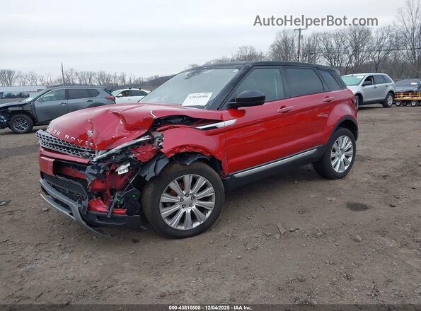 SALVR2RX3JH297963 2018 LAND ROVER RANGE ROVER EVOQUE Красный Передняя левая четверть