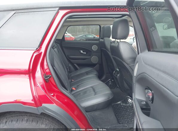 SALVR2RX3JH297963 2018 LAND ROVER RANGE ROVER EVOQUE Красный Вид наклейки с VIN-кодом