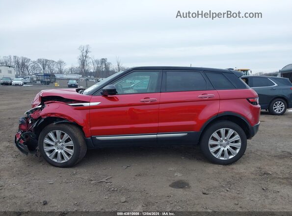 SALVR2RX3JH297963 2018 LAND ROVER RANGE ROVER EVOQUE Красный Вид задней части салона