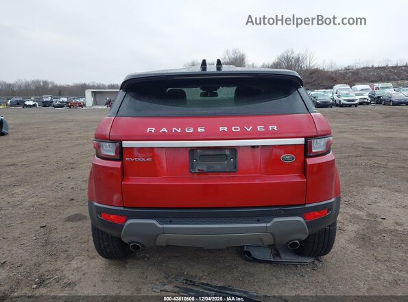 SALVR2RX3JH297963 2018 LAND ROVER RANGE ROVER EVOQUE Красный 