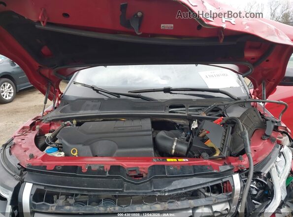 SALVR2RX3JH297963 2018 LAND ROVER RANGE ROVER EVOQUE Красный Вид сзади