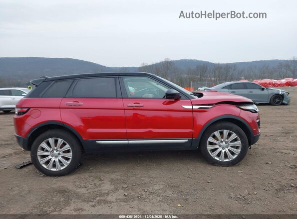 SALVR2RX3JH297963 2018 LAND ROVER RANGE ROVER EVOQUE Красный Вид щитка приборов