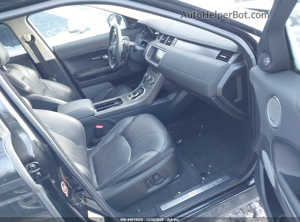 SALVR2RX8KH330358 2019 LAND ROVER RANGE ROVER EVOQUE Черный Вид салона спереди