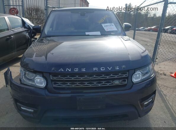 SALWG2FK0HA694536 2017 LAND ROVER RANGE ROVER SPORT Blue Instrument cluster view