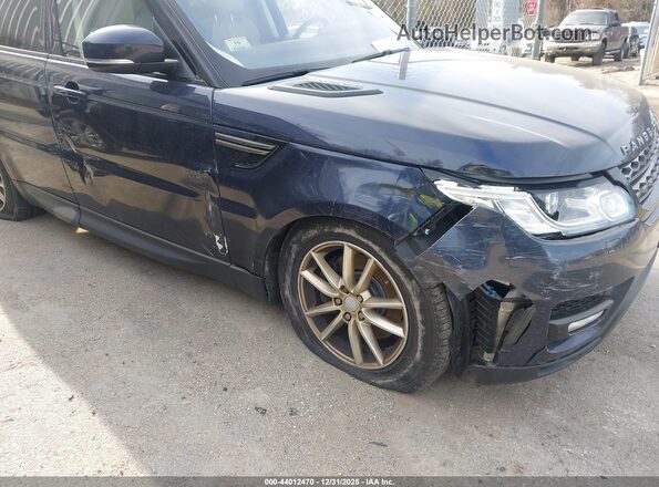 SALWG2FK0HA694536 2017 LAND ROVER RANGE ROVER SPORT Blue Front view