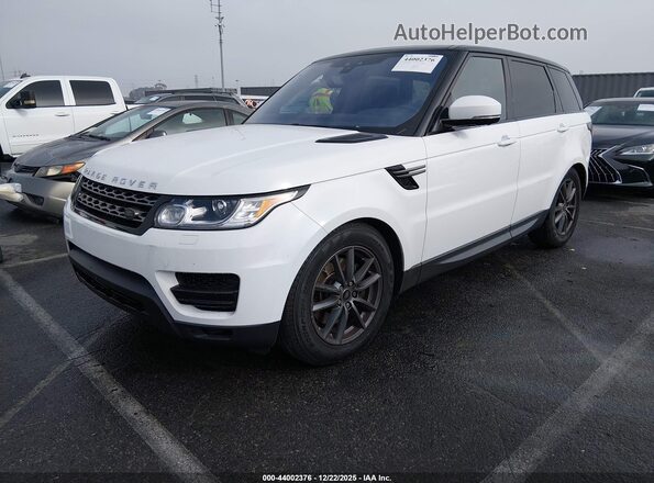 SALWG2FK8HA175105 2017 LAND ROVER RANGE ROVER SPORT White წინა მარცხენა ხედი სამი მეოთხედიდან