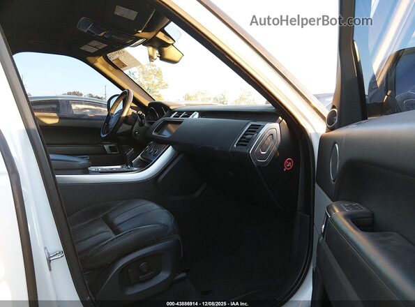 SALWG2FK8HA680951 2017 LAND ROVER RANGE ROVER SPORT White Front interior view