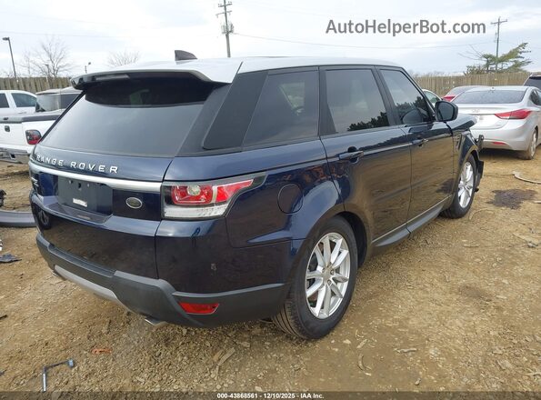 SALWG2FV9HA670651 2017 LAND ROVER RANGE ROVER SPORT Dark Blue Tył prawy