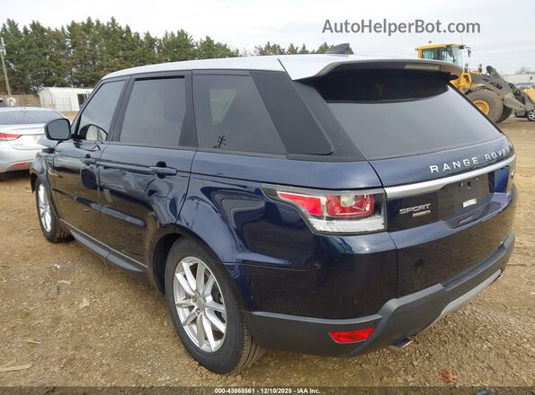 SALWG2FV9HA670651 2017 LAND ROVER RANGE ROVER SPORT Dark Blue Tył lewy