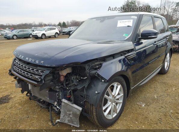 SALWG2FV9HA670651 2017 LAND ROVER RANGE ROVER SPORT Dark Blue Przód lewy