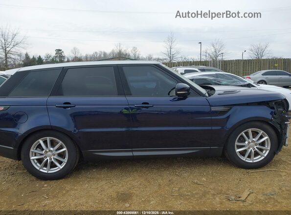 SALWG2FV9HA670651 2017 LAND ROVER RANGE ROVER SPORT Dark Blue Widok wnętrza z tyłu
