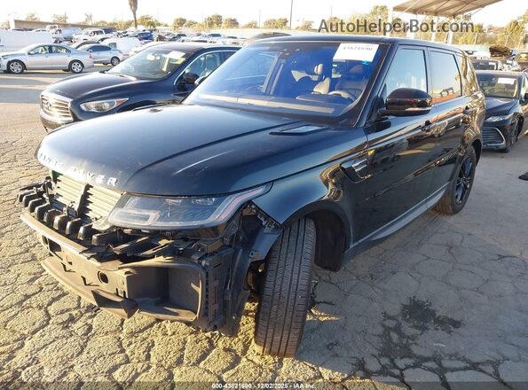 SALWG2RU7KA873614 2019 LAND ROVER RANGE ROVER SPORT Черный Передняя левая четверть