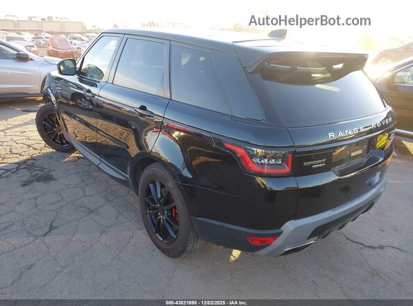 SALWG2RU7KA873614 2019 LAND ROVER RANGE ROVER SPORT Черный Задняя левая четверть