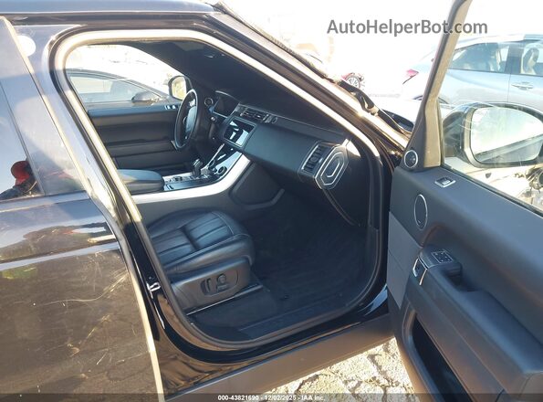 SALWG2RU7KA873614 2019 LAND ROVER RANGE ROVER SPORT Черный Вид салона спереди