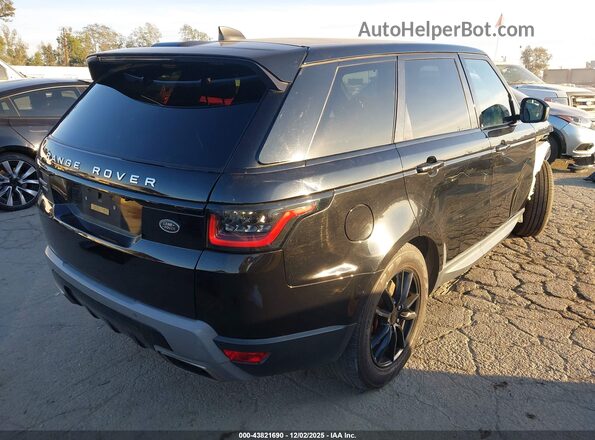 SALWG2RU7KA873614 2019 LAND ROVER RANGE ROVER SPORT Черный Задняя правая четверть