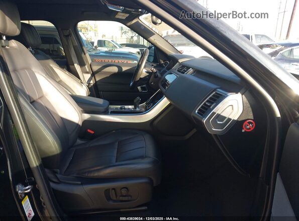 SALWG2RV0JA698727 2018 LAND ROVER RANGE ROVER SPORT Black Սալոնի դիմացի տեսք