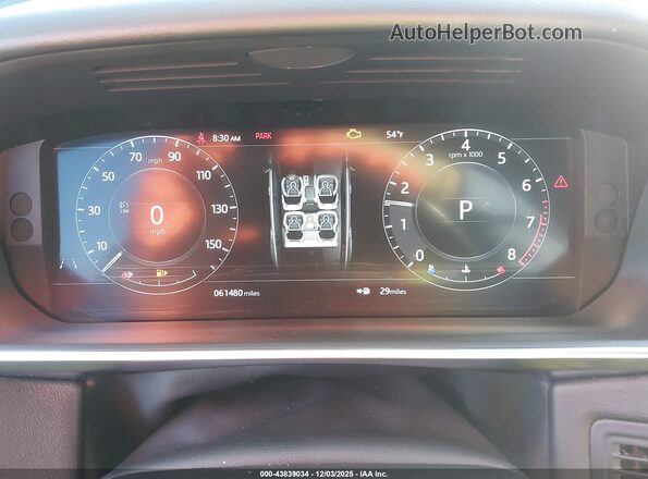 SALWG2RV0JA698727 2018 LAND ROVER RANGE ROVER SPORT Black Հետևի նստատեղերի տեսք