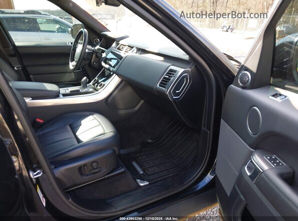 SALWG2SUXMA750404 2021 LAND ROVER RANGE ROVER SPORT Black Вид салону спереду