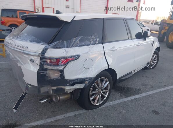 SALWG2VF7GA581797 2016 LAND ROVER RANGE ROVER SPORT Белый Задняя правая четверть