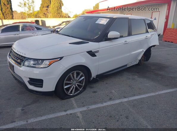 SALWG2VF7GA581797 2016 LAND ROVER RANGE ROVER SPORT Белый Передняя левая четверть