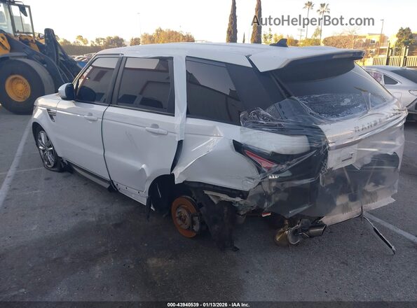 SALWG2VF7GA581797 2016 LAND ROVER RANGE ROVER SPORT Белый Задняя левая четверть