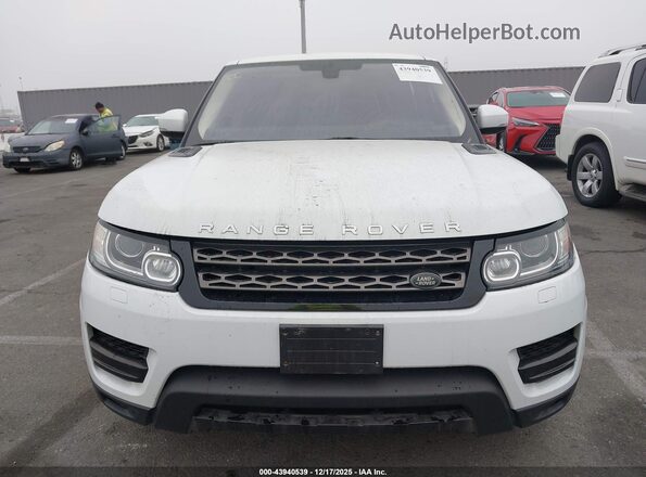 SALWG2VF7GA581797 2016 LAND ROVER RANGE ROVER SPORT Белый Вид панели приборов