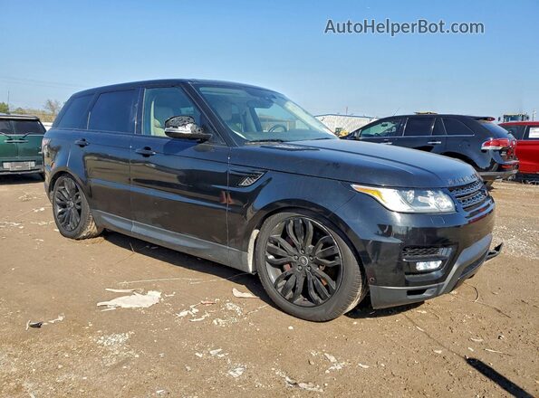 SALWR2EF7GA101462 2016 LAND ROVER RANGE Черный Передняя правая четверть