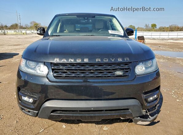 SALWR2EF7GA101462 2016 LAND ROVER RANGE Черный Вид спереди