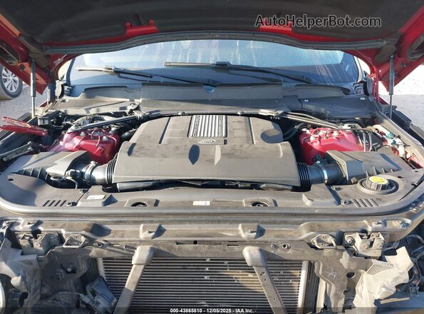 SALWR2FV3HA683325 2017 LAND ROVER RANGE ROVER SPORT Burgundy უკანა ხედი