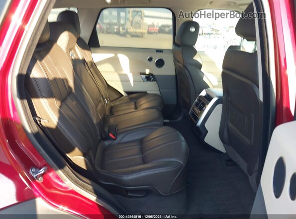 SALWR2FV3HA683325 2017 LAND ROVER RANGE ROVER SPORT Burgundy VIN კოდის სტიკერის ხედი