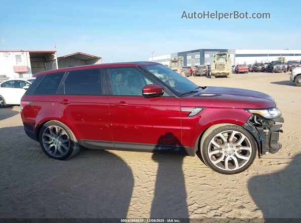 SALWR2FV3HA683325 2017 LAND ROVER RANGE ROVER SPORT Burgundy სალონის 360-გრადუსიანი ხედი