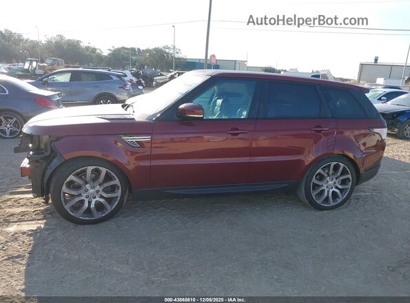 SALWR2FV3HA683325 2017 LAND ROVER RANGE ROVER SPORT Burgundy 