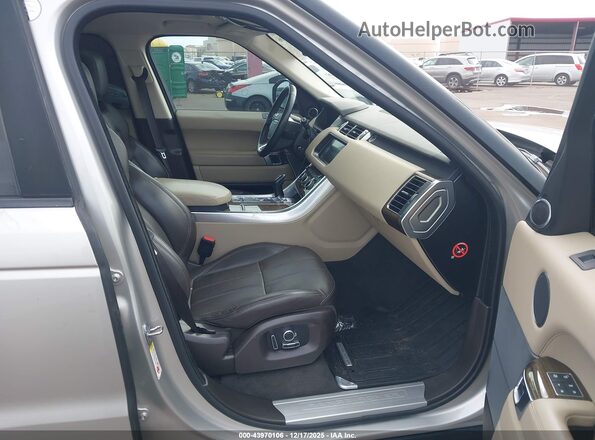 SALWR2FV9HA690408 2017 LAND ROVER RANGE ROVER SPORT Бежевый Вид салона спереди