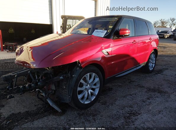 SALWR2FVXHA136262 2017 LAND ROVER RANGE ROVER SPORT Red Передня ліва чверть