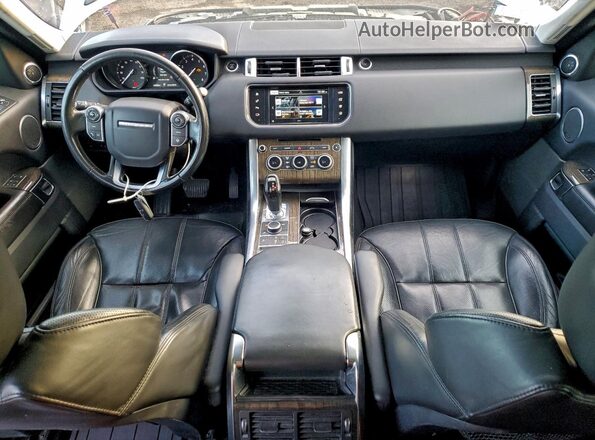 SALWR2PF0GA657657 2016 LAND ROVER RANGE White Dashboard view