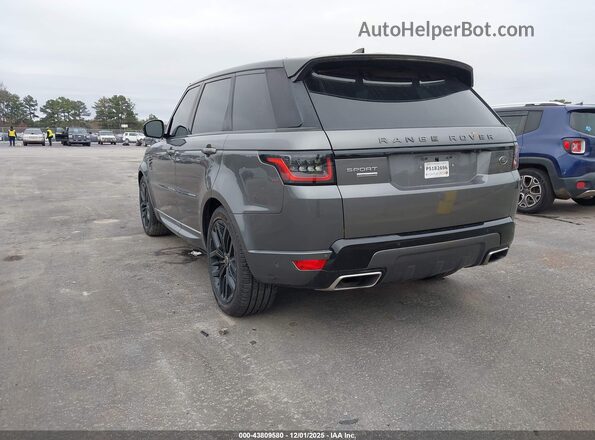 SALWR2RE2JA182895 2018 LAND ROVER RANGE ROVER SPORT Gray უკანა მარცხენა