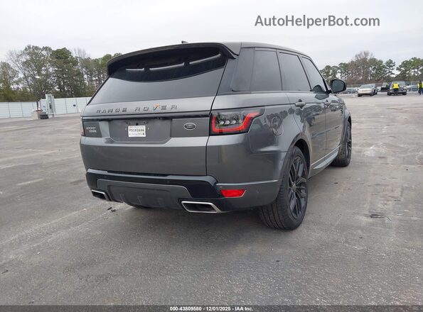 SALWR2RE2JA182895 2018 LAND ROVER RANGE ROVER SPORT Gray უკანა მარჯვენა