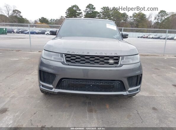 SALWR2RE2JA182895 2018 LAND ROVER RANGE ROVER SPORT Gray ხელსაწყოთა პანელის ხედი