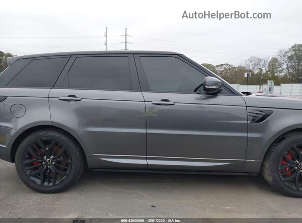 SALWR2RE2JA182895 2018 LAND ROVER RANGE ROVER SPORT Gray უკანა სალონის ხედი
