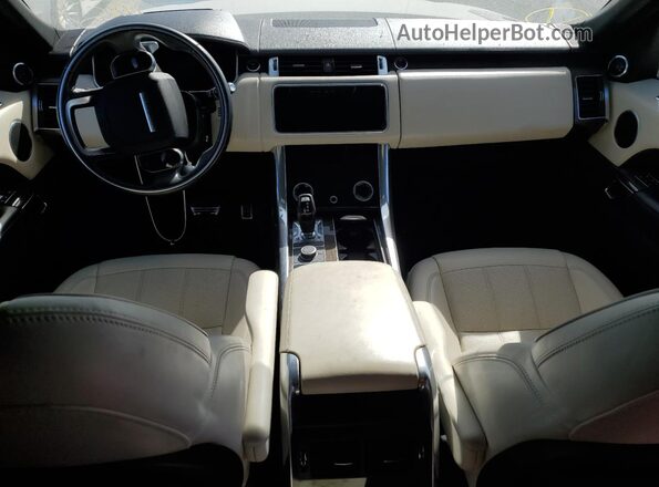 SALWR2RE3JA809863 2018 LAND ROVER RANGE Gray Dashboard view