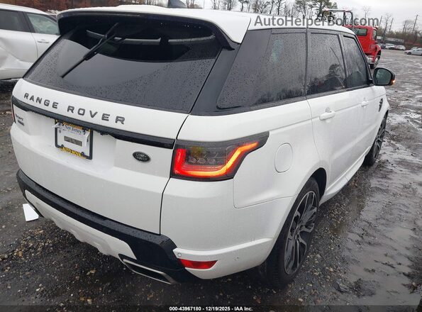 SALWR2RE6JA801952 2018 LAND ROVER RANGE ROVER SPORT White Задня права чверть