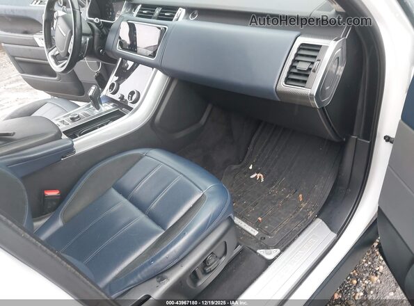 SALWR2RE6JA801952 2018 LAND ROVER RANGE ROVER SPORT White Вид салону спереду