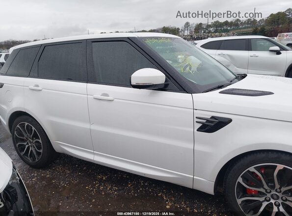 SALWR2RE6JA801952 2018 LAND ROVER RANGE ROVER SPORT White Вид задньої частини салону