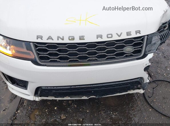 SALWR2RE6JA801952 2018 LAND ROVER RANGE ROVER SPORT White Вид ззаду