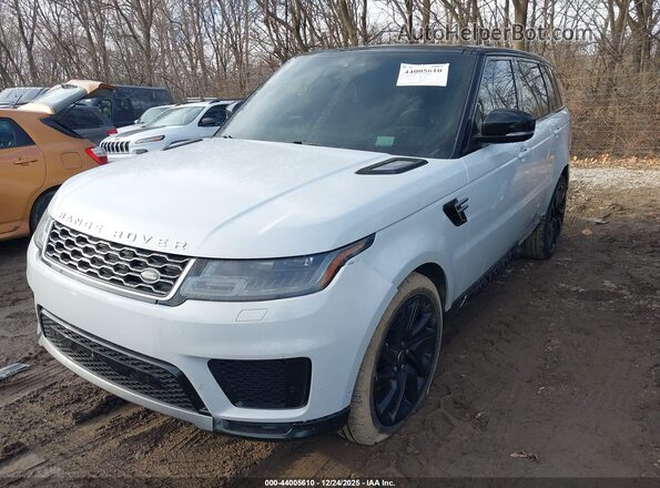SALWR2RK2JA186497 2018 LAND ROVER RANGE ROVER SPORT Gray Առջևի ձախ երեք քառորդ տեսարան