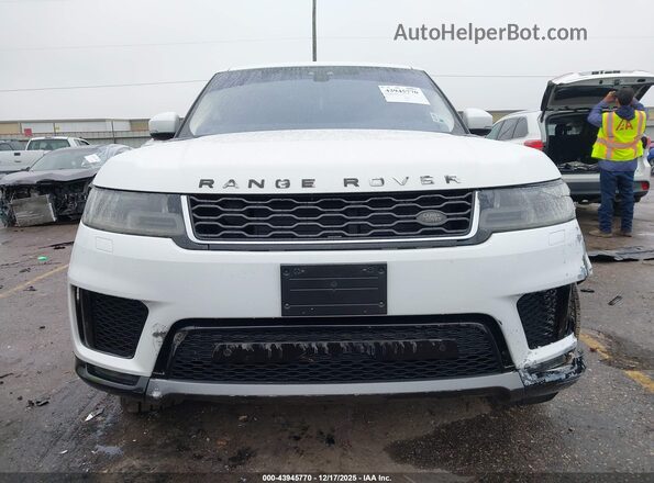 SALWR2RK3JA184774 2018 LAND ROVER RANGE ROVER SPORT White Սարքավորումների վահանակի տեսք