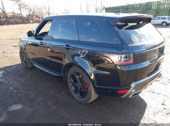 SALWR2RV0KA844541 2019 LAND ROVER RANGE ROVER SPORT Черный Задняя левая четверть